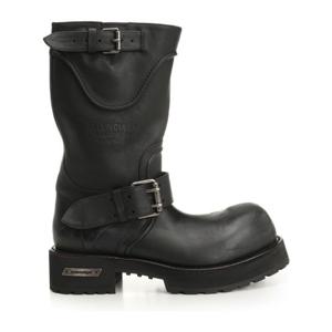 발렌시아가 베놈 가죽 앵클 부츠 833581WCAL1 1080