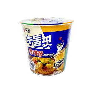 [농심] 농심 누들핏 육개장사발면맛 35.5g 4개