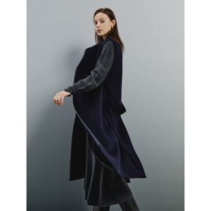 [아이잗컬렉션(피)]레더 파이핑 벨티드 베스트 CRBA0VT391