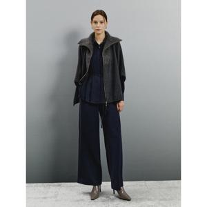 [아이잗컬렉션(피)]웨이스트 포인트 와이드 슬랙스 CRAA0SL181