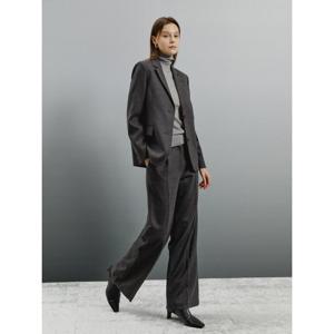 [아이잗컬렉션(피)]클래식 핀턱 와이드핏 팬츠 CRAA0SL151