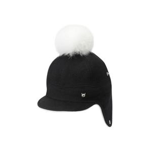 [왁]왁 우먼 폼폼 니트 햇 WGRCX25810BKX