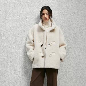 [LAP] 토글장식 페이크 시어링 무스탕 AR4MZA61