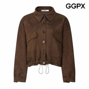 [GGPX] 스웨이드 빅 버튼 스트링 자켓 (GP9JK032F)