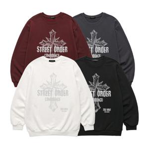 [밴웍스]STREET ORDER 맨투맨 (VLS0125) 4color
