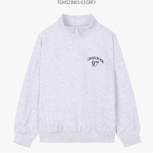 [더데이걸]융기모박시핏 반집업 스웻셔츠TGMS23N01_IC