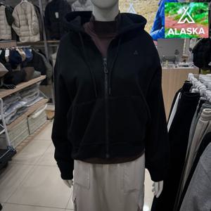 [알래스카][모다대구][알래스카]플리스 후드집업PAF4TC2800BK_DG