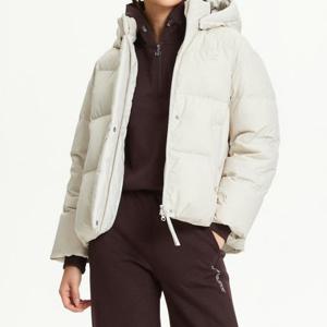 M 뉴발란스패딩 BQK NBNPE4W122-35 WOMEN 시그니처 숏 구스패딩