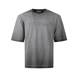 오프화이트 반팔 티셔츠 44MAA120F5J00Q 1212 Grey