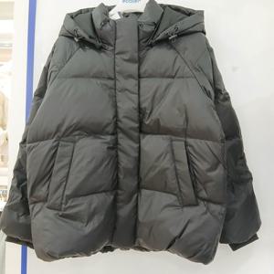 [에꼴리에][모다부평]유광 라글란 푸퍼 다운 점퍼/25D1151BK_BP