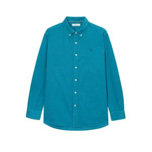 [헤지스]헤지스 터콰이즈 코듀로이 셔츠 HZSH4D505T2