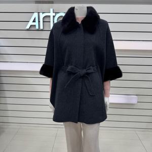 [아르테]밍크캐시미어 하프코트 DRDCWH720