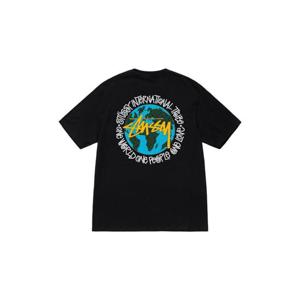 스투시 원 월드 티셔츠 블랙 1904924Black