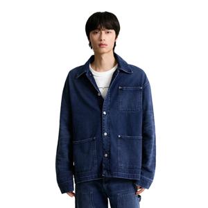 타미진스 남성 워시드 초어 재킷 T32F6NJC11TMT1