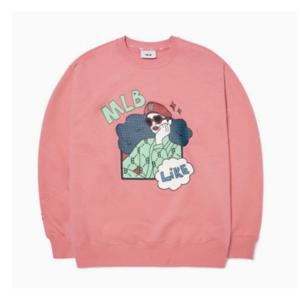 MLB 공용 LIKE 카툰 맨투맨 A7 3AMTL0224 07PKS 43MTL