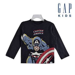 [갭키즈]갭키즈 긴팔 티셔츠(649639-02-9_BK)