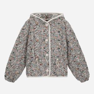 [써스데이아일랜드][KiiiKiii 착용] 플라워 패턴 후드 점퍼(T256JP324WBJ)