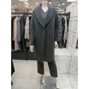 엠씨 세이브존04 울  핸드메이드 루즈핏 롱 코트 c44h167