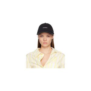 25 FW 쟈크뮈스 여성 블랙 라 크루아제르 더 가조 볼캡 252553F016005