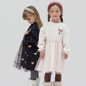 [래핑차일드]모다진주 벨벳 샤 원피스 (85C29-502-73)_JJ