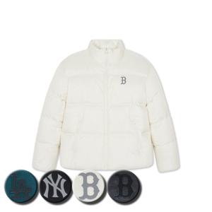 MLB 공용 메가로고 립스탑 숏패딩 점퍼 (3ADJB1356)