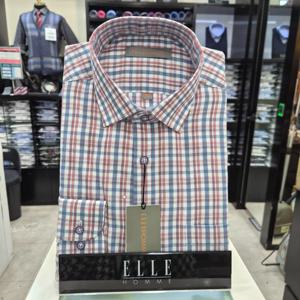 [엘르옴므]엘르옴므 남성셔츠 PC선염 EBEFR1123