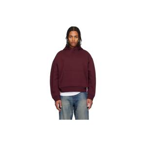 25 FW 지방시 남성 버건디 스쿠버 후드티 252278M202003