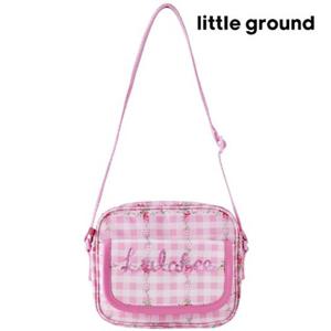 [리틀그라운드8] 룰라비(76912-831-01)스프링체크크로스백 아동여아 가방 보조가방 선물 데일리 코디