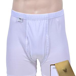 트라이 노블마인 100수 남성 백색 드로즈 언더웨어