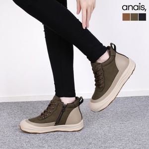 [아나이스] 기모 하이탑 스니커즈 3.5cm_25F234 [무료배송]