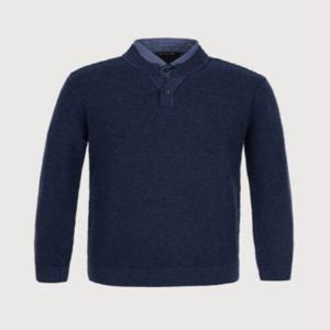 [인디안]웰메이드롯데창원/기본이라 매칭이 편한 겨울이중카라니트MIEBP4W920156W