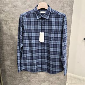 [피에르가르뎅]빅체크 양기모 노멀핏 셔츠OWS4604-33