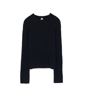 [엘러브] 에르메스 H 롱슬리브 스웨터 40 블랙 5HA1225