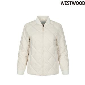 [웨스트우드]여성 겨울 야구넥 튜브 경량 다운자켓 WO4WTDL154
