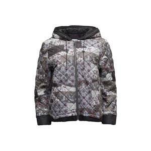 [최복호]다이아몬드 퀼팅 후드 스트링 패딩 점퍼 (A2442108)