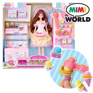 어서오세요 미미 아이스크림 가게 인형놀이 세트 장난감