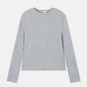 [스파오](QR) 골지 라운드넥 티셔츠 (SPLWC49W95-T)