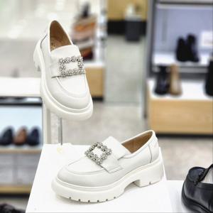 [탠디]X25006 여성 5cm 큐빅장식 청키 로퍼_JK5TD