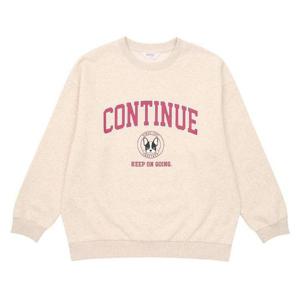 에꼴리에 세이브존03 겨울 프렌치 불독 빅로고 맨투맨티 22D0751-OT