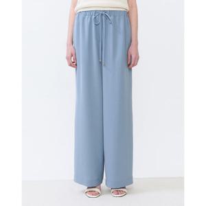 질스튜어트 뉴욕 여성 25SS 백화점BEST블루 단색 밴딩팬츠 JSPA5B460B5