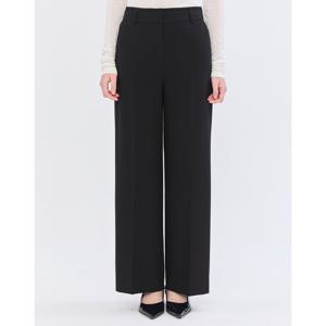 질스튜어트 뉴욕 여성 25SS 인기상품 리오더 블랙 솔리드 와이드 팬츠 JSPA5B230BK