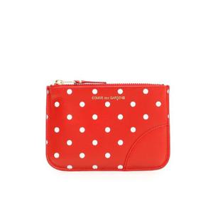 26SS 꼼데가르송 Dots 프린트 레더 Line SA8100PDRED TP563408486