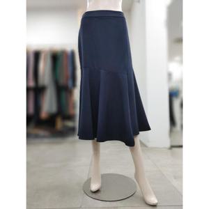 SI 세이브존04 머메이드 슬릿 롱 트임 스커트 SJS2123030NAD