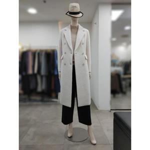 SI 세이브존04 테일러드 울혼방 더블 롱 코트 SJH1126340IV