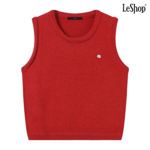 [르샵]자개 펜던트 라운드 울 니트 베스트 (DP4VW012A)