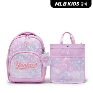 [MLB키즈 공식] 26N 오로라 책가방 세트 NY (Pink)7FBKM026N-50PKS