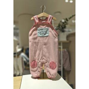 블루독베이비 10 25FW (PK)컬러플레이 플리스오버롤 (145C1942302)