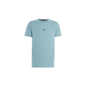 Adidas T 셔츠 UOMO DESIGNED FOR TRAINING WORKOUT JX3285AZZURRO