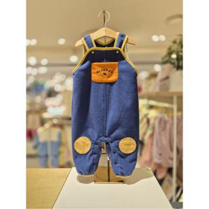 블루독베이비 10 25FW  (NY)컬러플레이 플리스오버롤 (145C1942301)