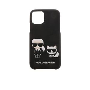 칼 라거펠트 Karl and Choupette iPhone 11Pro cover in blac CG200020BLACK